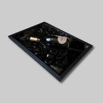 Charger l'image dans la galerie, cadre bouteille cassé ruinart champagne french bouteille