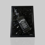 Charger l'image dans la galerie, Tableau Bouteille Cassée Jack Daniels Whisky Epoxy par French Bouteille