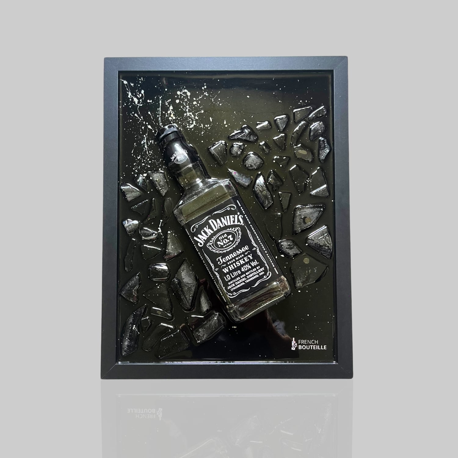 Bouteille De Whisky En Forme De Moteur V8 De Voiture, Carafe