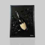 Charger l'image dans la galerie, Tableau bouteille cassée Champagne Dom Perignon par French Bouteille